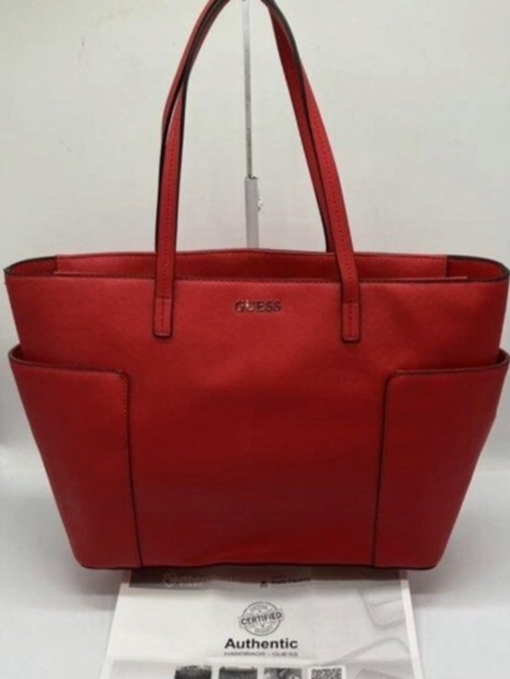 Guess Red Tote with COA